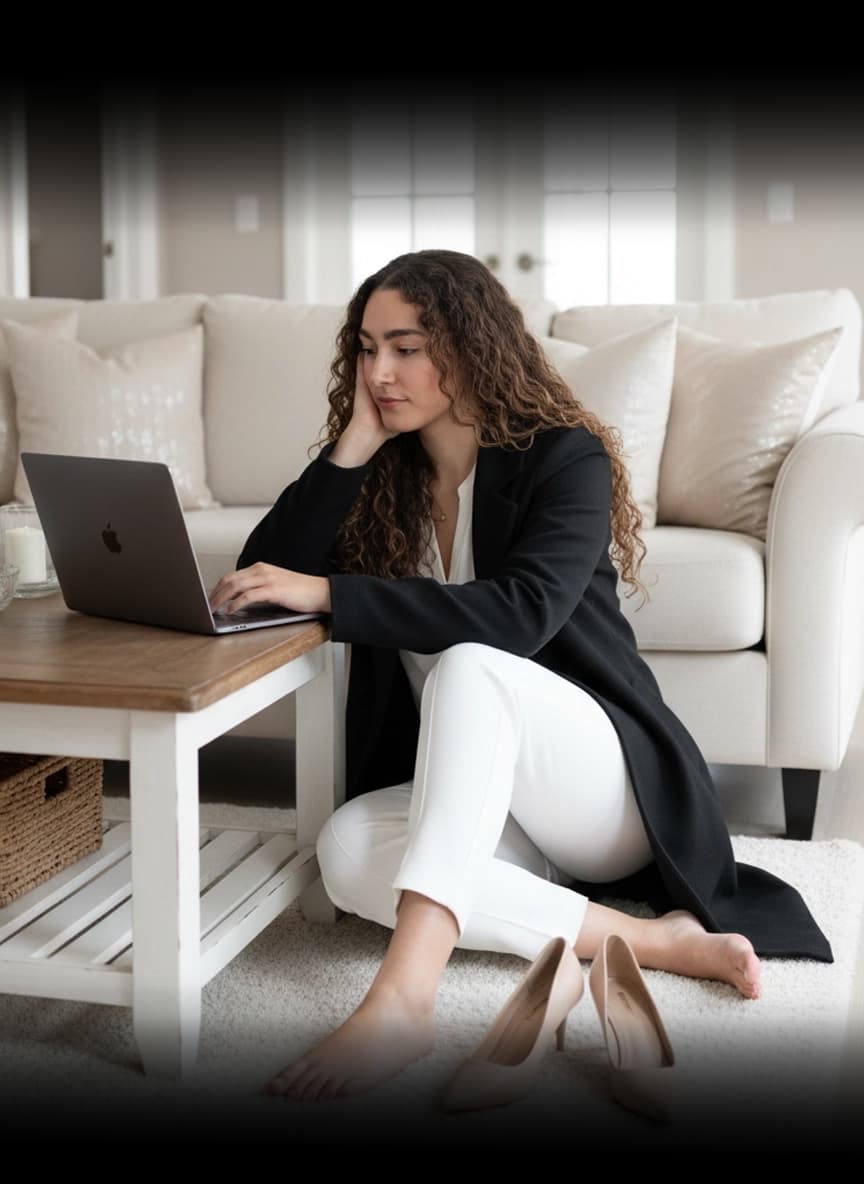 Retrato da psicóloga Nádia Baptista